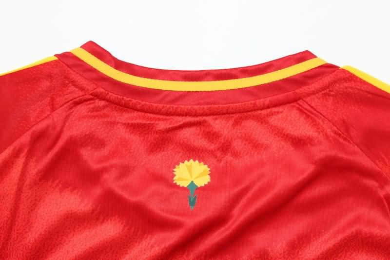 Thailand Quality(AAA) 2024 Spain Home Soccer Jersey