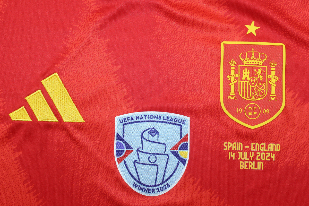 Thailand Quality(AAA) 2024 EURO Spain Home Final Soccer Jersey