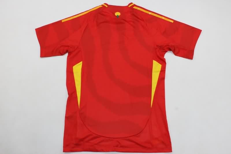 Thailand Quality(AAA) 2024 Spain Home Soccer Jersey (Player)