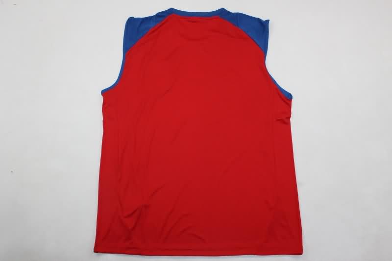 Thailand Quality(AAA) 2024 Spain Training Vest Soccer Jersey 02