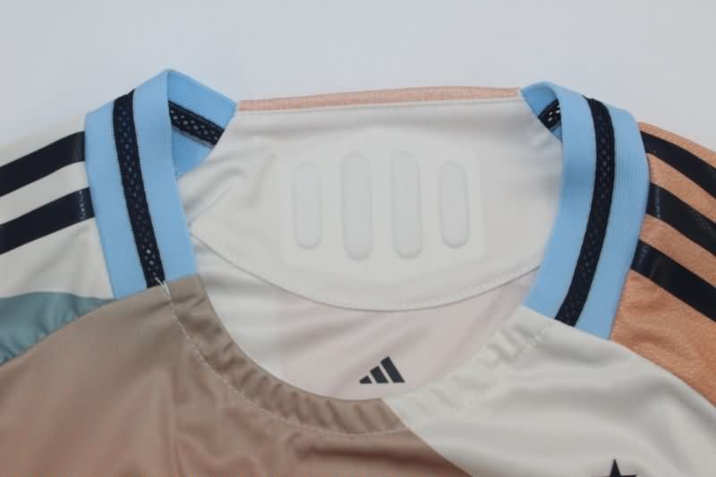 Thailand Quality(AAA) 2025 Spain Female EURO Away Soccer Jersey (Player)
