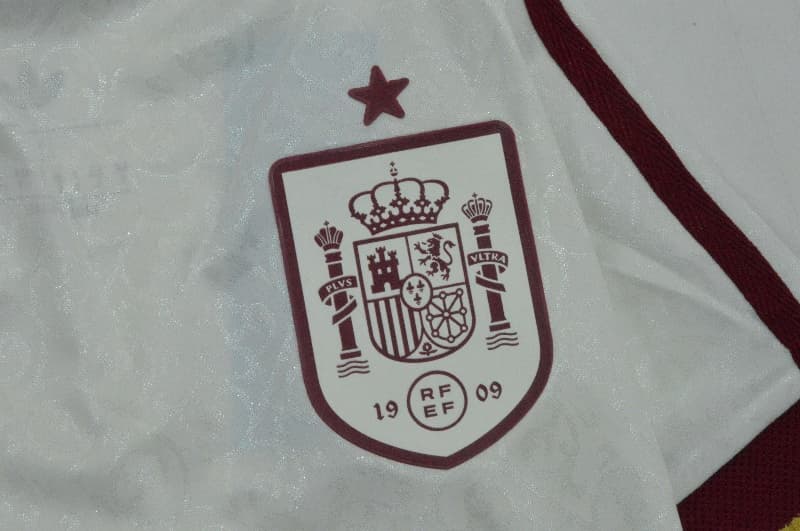 Thailand Quality(AAA) 2026 Spain Away Pet Soccer Jersey