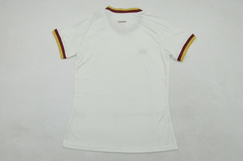 Thailand Quality(AAA) 2026 Spain World Cup Away Women Soccer Jersey