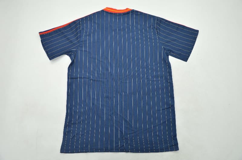 Thailand Quality(AAA) 2026 Spain Dark Blue Soccer Jersey