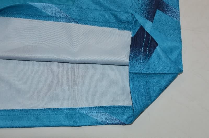 Thailand Quality(AAA) 2026 Spain World Cup Goalkeeper Blue Soccer Jersey