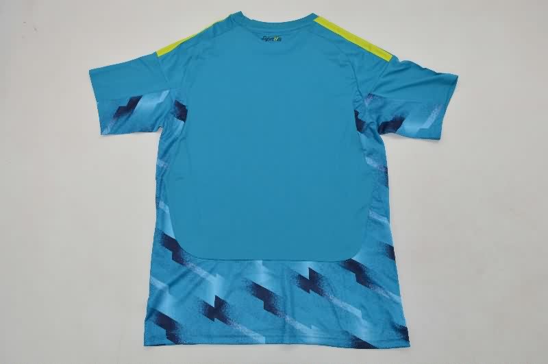 Thailand Quality(AAA) 2026 Spain World Cup Goalkeeper Blue Soccer Jersey