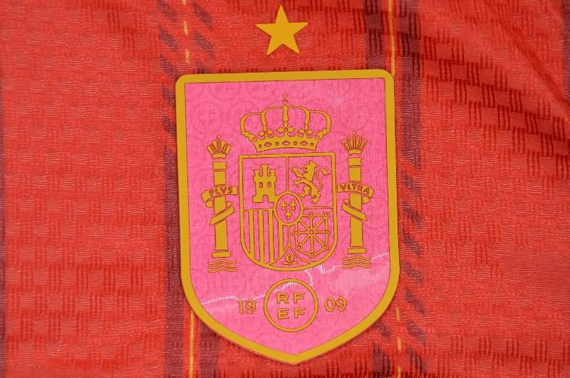 Thailand Quality(AAA) 2026 World Cup Spain Home Soccer Jersey (Player)
