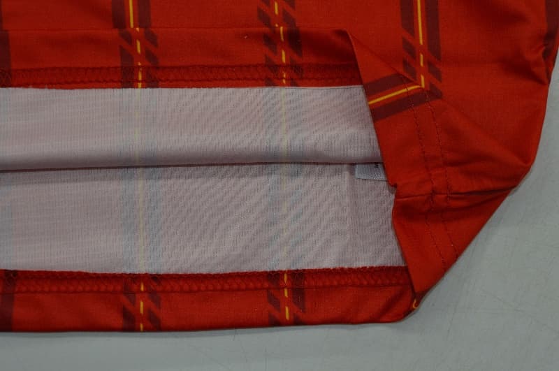 Thailand Quality(AAA) 2026 Spain World Cup Home Women Cropped Soccer Jersey