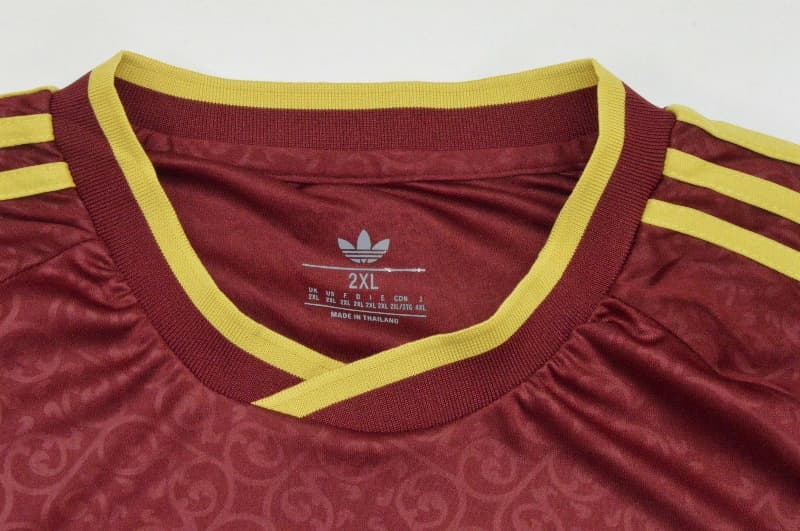 Thailand Quality(AAA) 2026 Spain Red Soccer Jersey 02