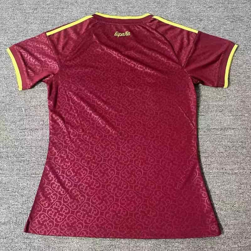 Thailand Quality(AAA) 2026 Spain Red Women Soccer Jersey