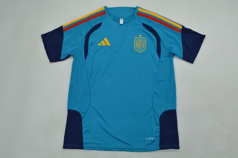 Thailand Quality(AAA) 2026 Spain Training Soccer Jersey 02