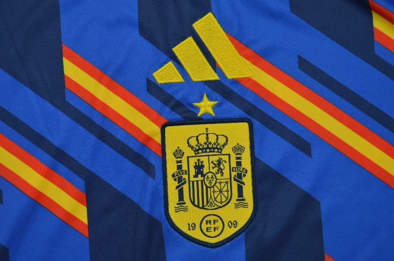 Thailand Quality(AAA) 2026 Spain Training Soccer Jersey 03