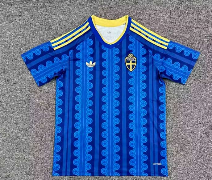 Thailand Quality(AAA) 2026 Sweden Away Soccer Jersey