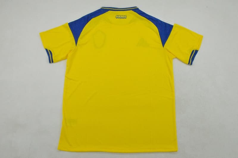 Thailand Quality(AAA) 2026 Sweden Home Soccer Jersey