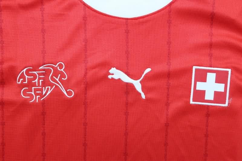 Thailand Quality(AAA) 2024 Switzerland Home Soccer Jersey