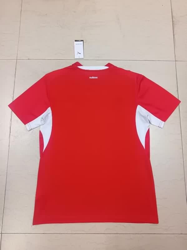Thailand Quality(AAA) 25/26 Switzerland Home Soccer Jersey