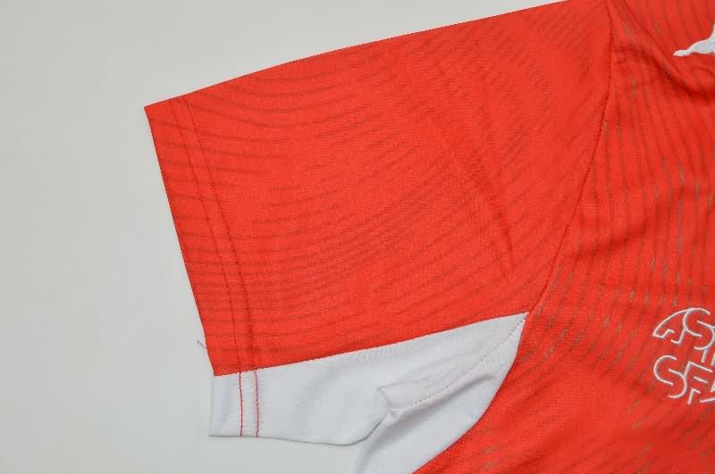 Thailand Quality(AAA) 25/26 Switzerland Home Soccer Jersey