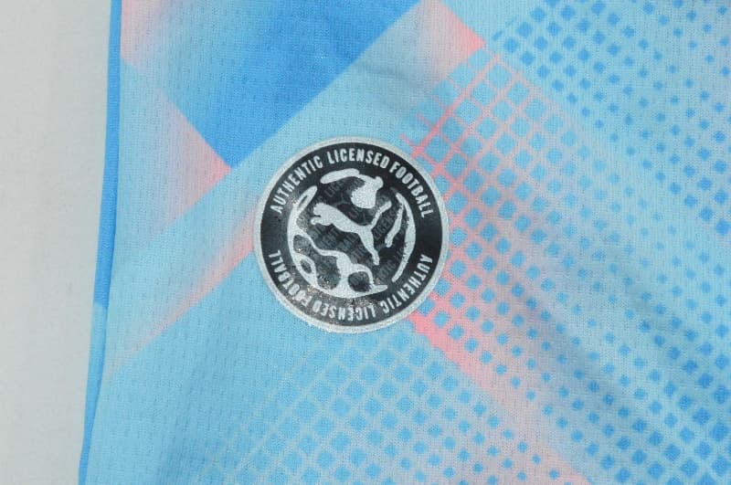 Thailand Quality(AAA) 2026 Switzerland Goalkeeper Blue Soccer Jersey