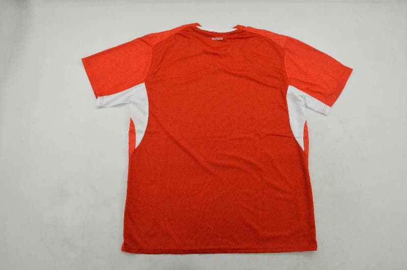 Thailand Quality(AAA) 2026 Switzerland Home Soccer Jersey
