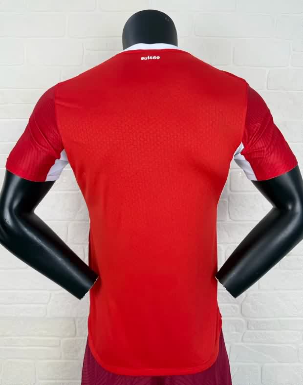 Thailand Quality(AAA) 2026 Switzerland Home Soccer Jersey (Player)