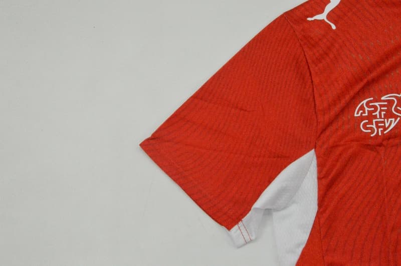 Thailand Quality(AAA) 2026 Switzerland Home Soccer Jersey (Player)