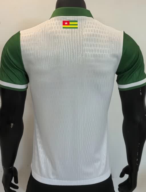 Thailand Quality(AAA) 2025 Togo White Soccer Jersey (Player)