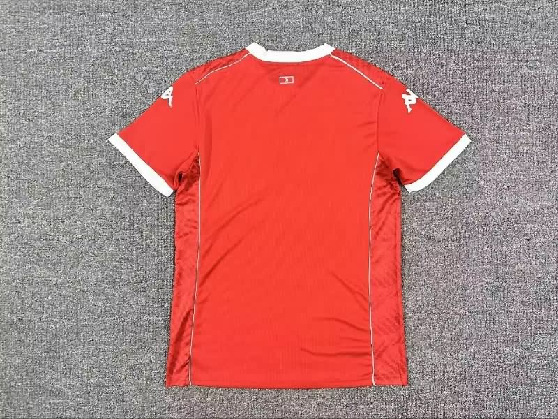 Thailand Quality(AAA) 25/26 Tunisia Home Soccer Jersey