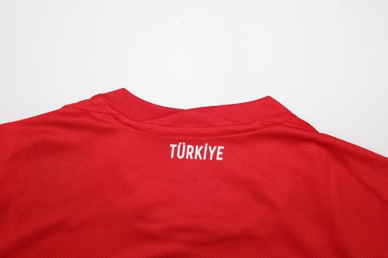 Thailand Quality(AAA) 2024 Turkey Home Soccer Jersey