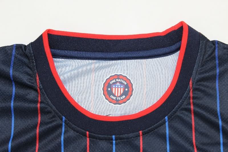 Thailand Quality(AAA) 2025 USA Away Soccer Jersey