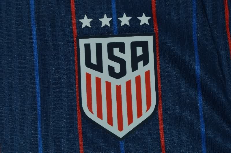 Thailand Quality(AAA) 2025 USA Away Soccer Jersey (Player)