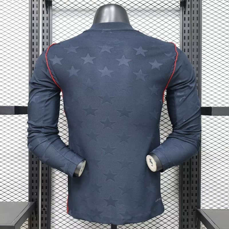 Thailand Quality(AAA) 2026 USA Away Long Sleeve Soccer Jersey (Player)