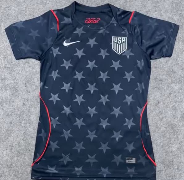 Thailand Quality(AAA) 2026 USA Away Women Soccer Jersey