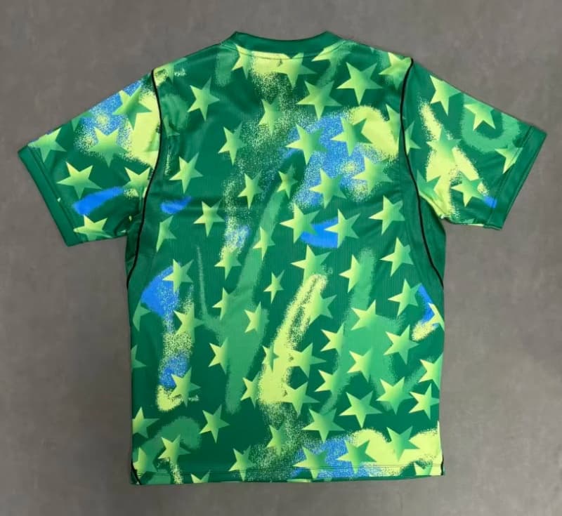 Thailand Quality(AAA) 2026 USA Goalkeeper Green Soccer Jersey