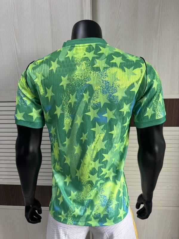 Thailand Quality(AAA) 2026 USA Goalkeeper Green Soccer Jersey (Player)
