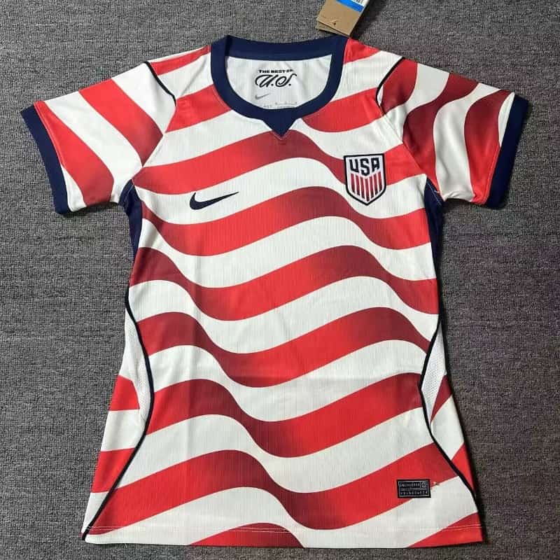 Thailand Quality(AAA) 2026 USA Home Women Soccer Jersey