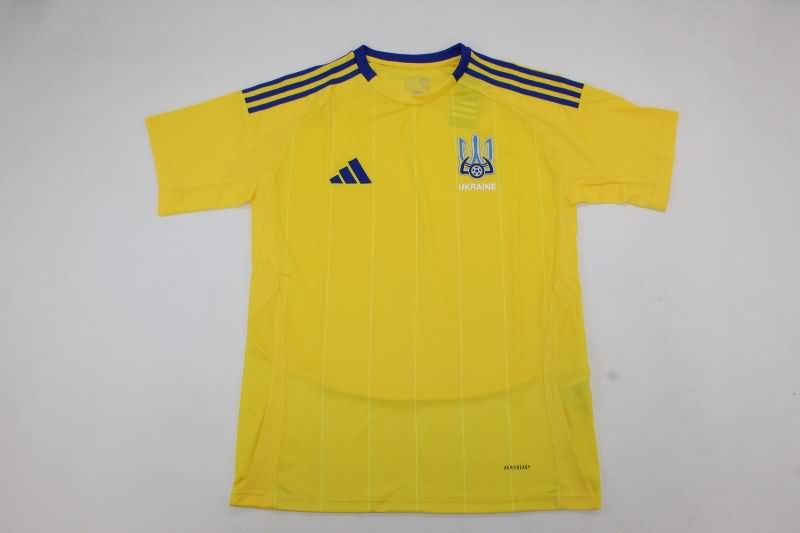 Thailand Quality(AAA) 2025 Ukraine Home Soccer Jersey