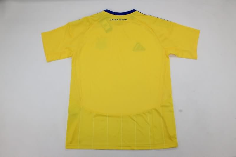Thailand Quality(AAA) 2025 Ukraine Home Soccer Jersey