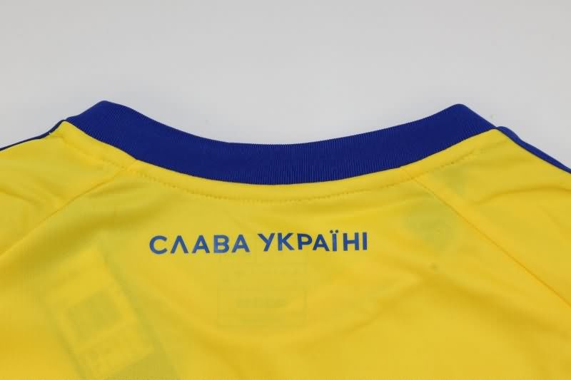 Thailand Quality(AAA) 2025 Ukraine Home Soccer Jersey