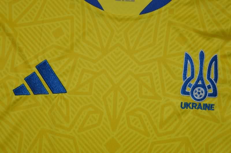 Thailand Quality(AAA) 2026 Ukraine Home Soccer Jersey