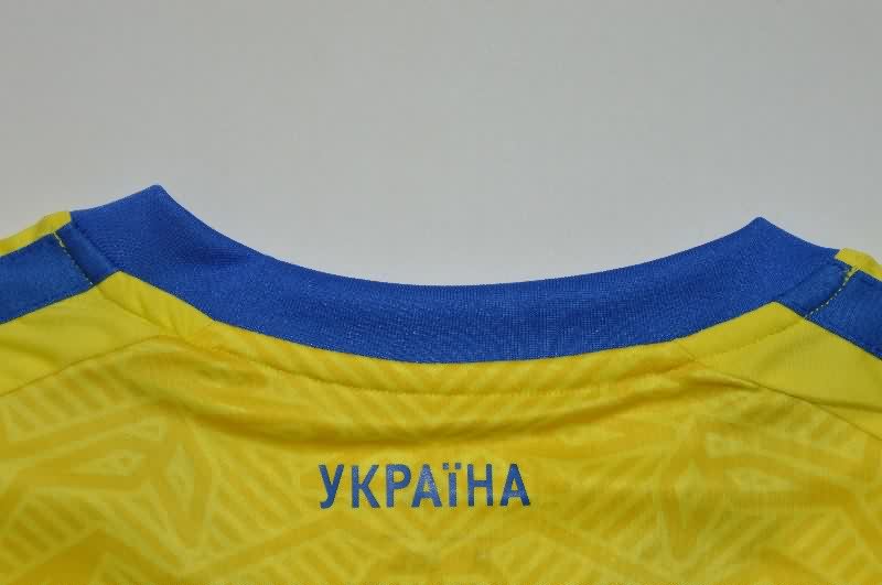 Thailand Quality(AAA) 2026 Ukraine Home Soccer Jersey