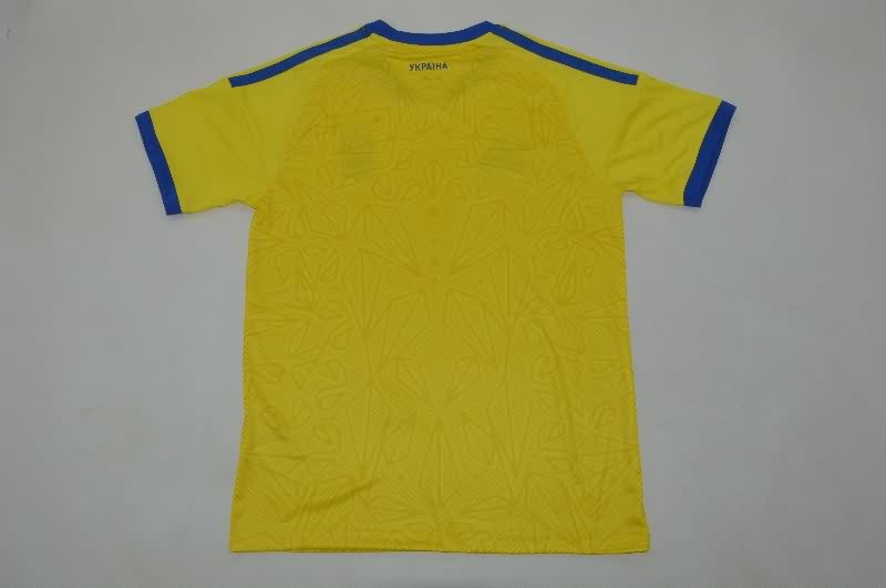 Thailand Quality(AAA) 2026 Ukraine Home Soccer Jersey