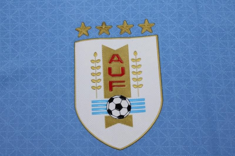 Thailand Quality(AAA) 2022 World Cup Uruguay Home Soccer Jersey(Player)
