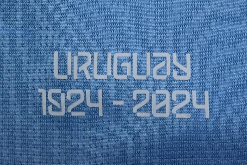 Thailand Quality(AAA) 2024 Uruguay Home Soccer Jersey