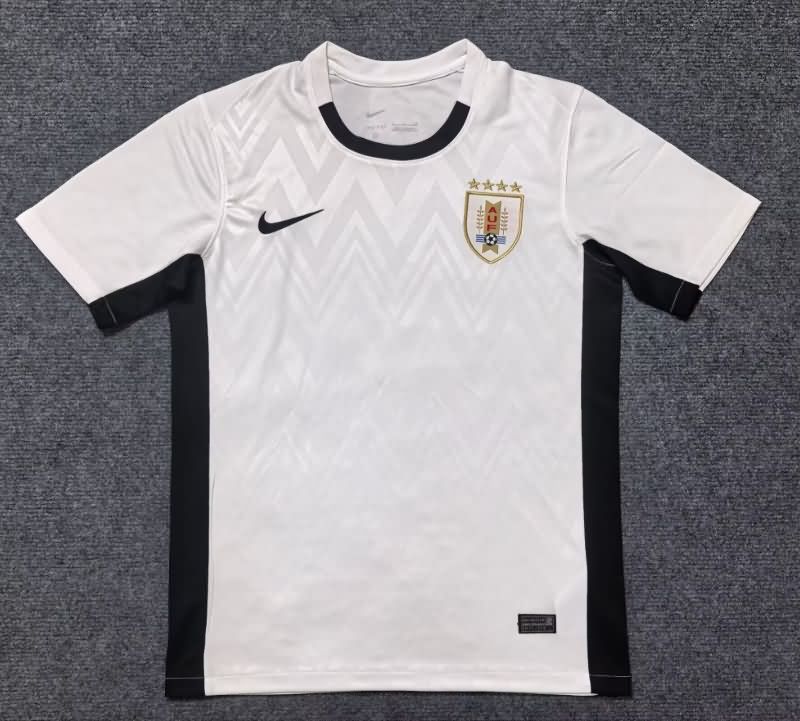 Thailand Quality(AAA) 2025 Uruguay Away Soccer Jersey