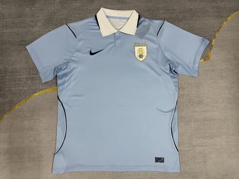 Thailand Quality(AAA) 2026 Uruguay World Cup Home Soccer Jersey Thailand Quality(AAA) 2026 Uruguay World Cup Home Soccer Jersey