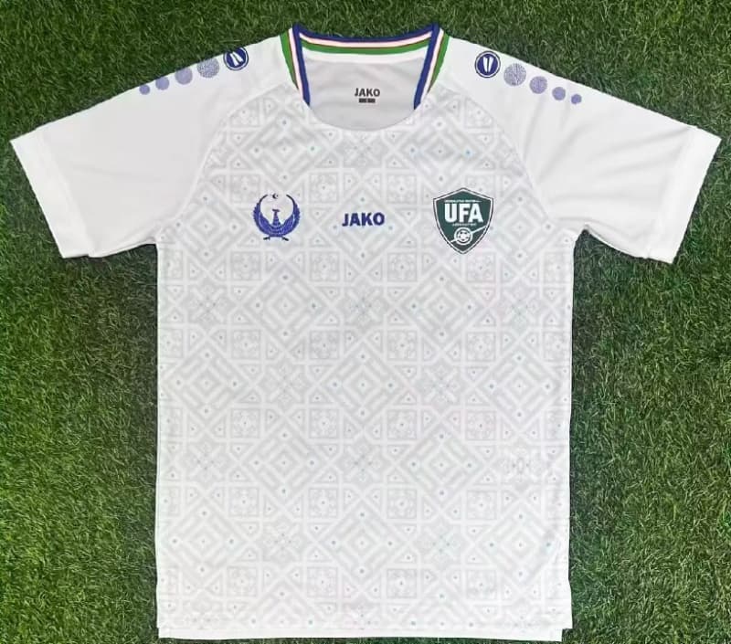 Thailand Quality(AAA) 2026 Uzbekistan Away Soccer Jersey