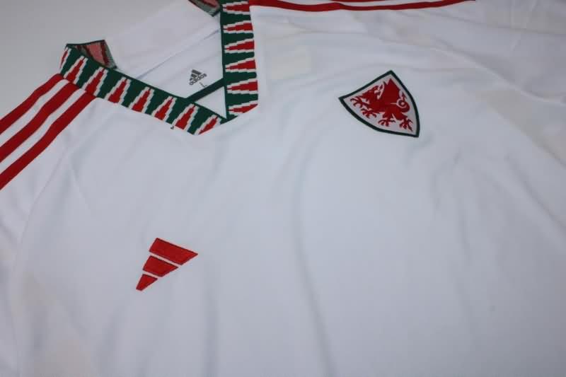Thailand Quality(AAA) 2022 Wales World Cup Away Soccer Jersey