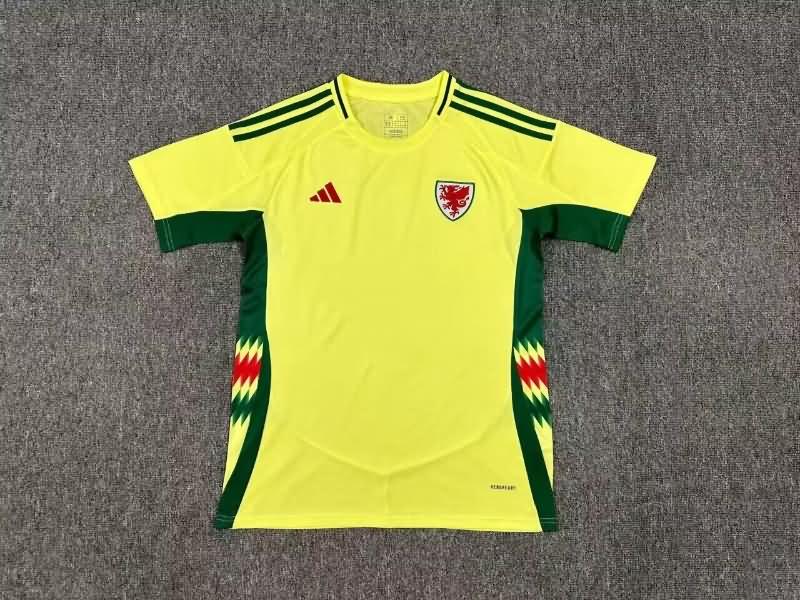 Thailand Quality(AAA) 2024 Wales Away Soccer Jersey