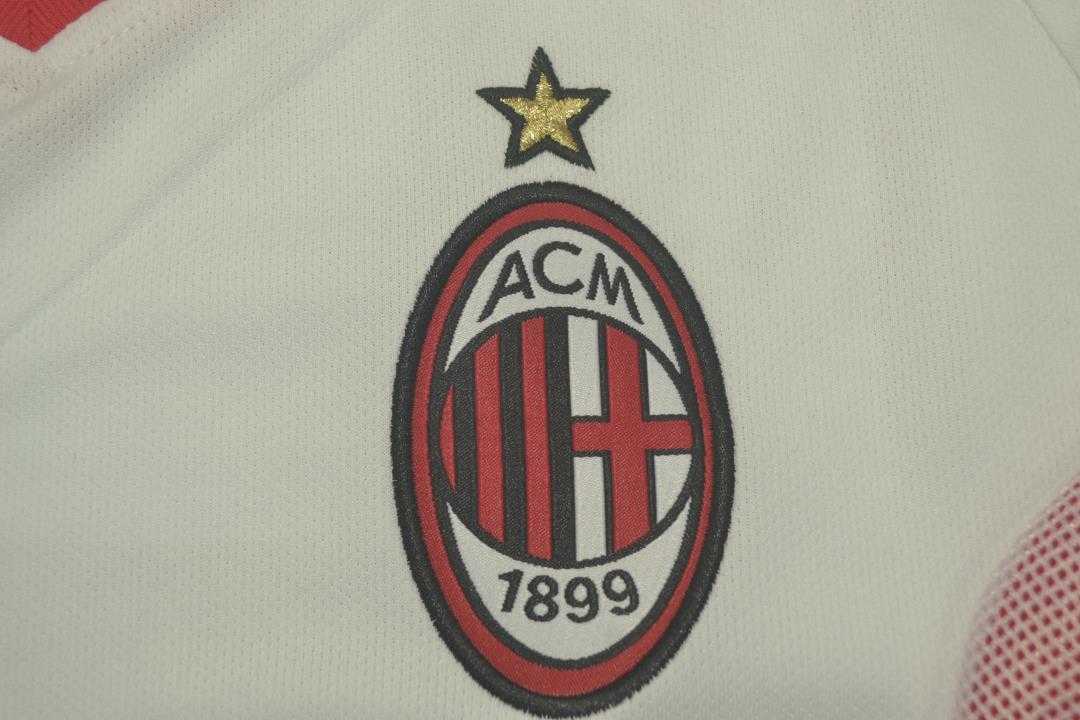 Thailand Quality(AAA) 2002/03 AC Milan Away Retro Soccer Jersey