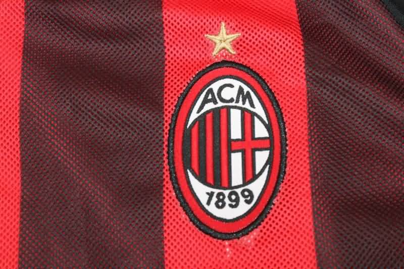 Thailand Quality(AAA) 2002/03 AC Milan Home Retro Soccer Jersey